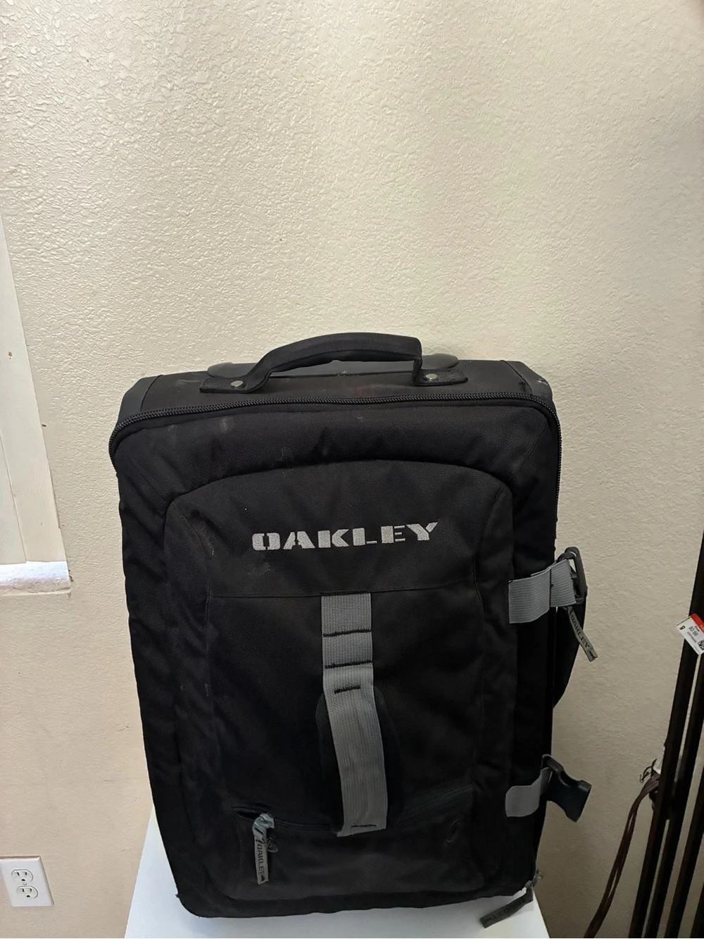Oakley Black and Gray Carry-On Travel Backpack